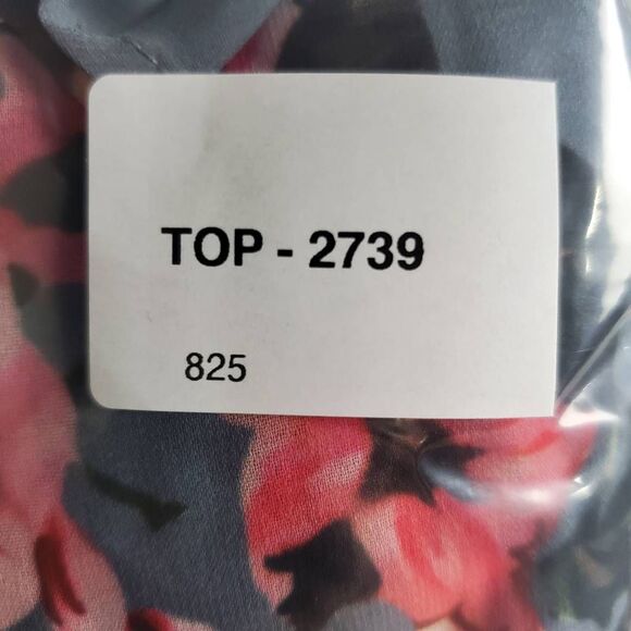 Women’s Floral Kimono Cardigan Sheer Lightweight Open Front Size M - Picture 6 of 6